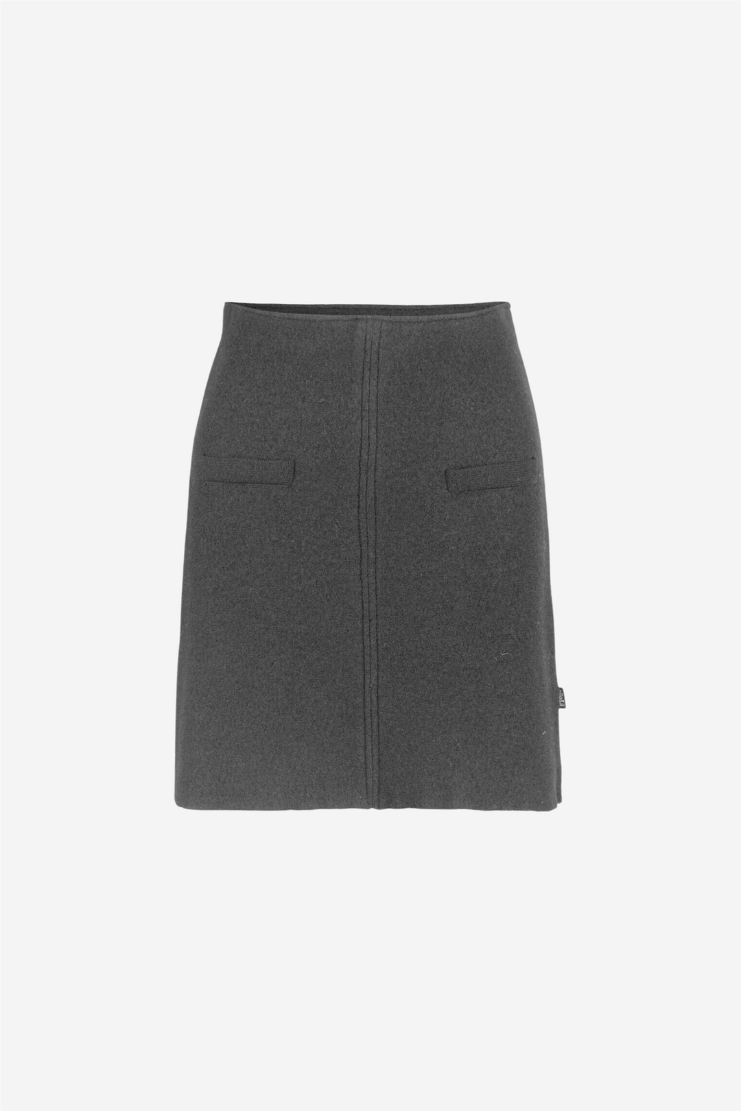 Ella & il Skjørt Lillian Merino Skirt Grey Melange