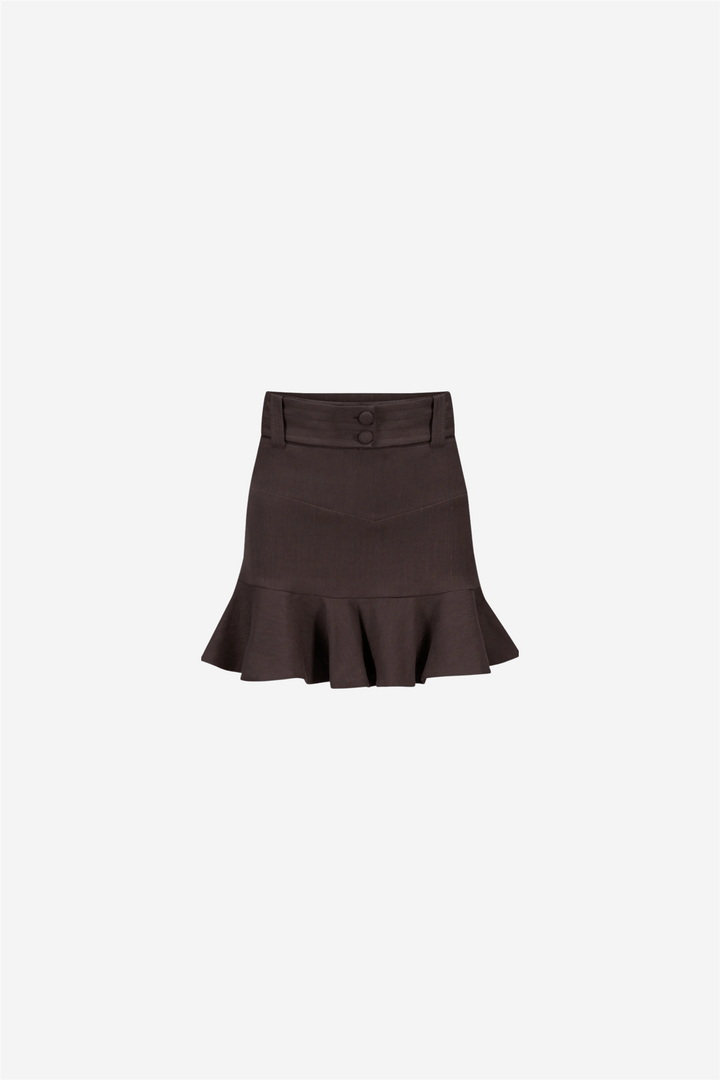 ella&amp;il Skjørt Natalia Stretch Linen Skrit