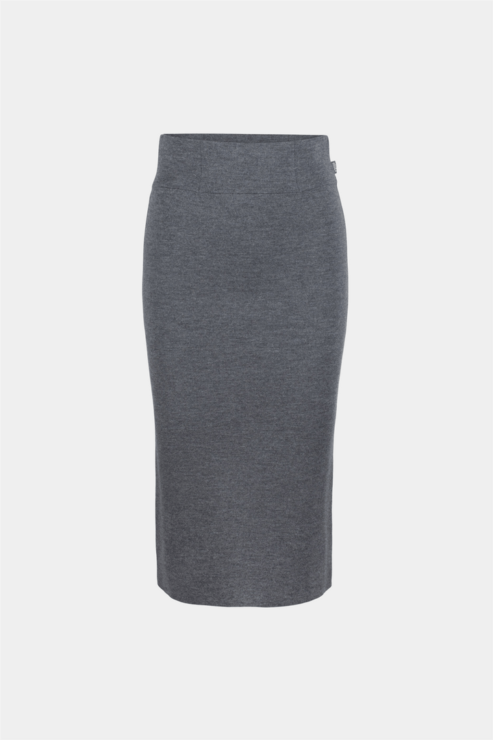 Ella & il Skjørt Skyler Merino Skirt Grey Melange