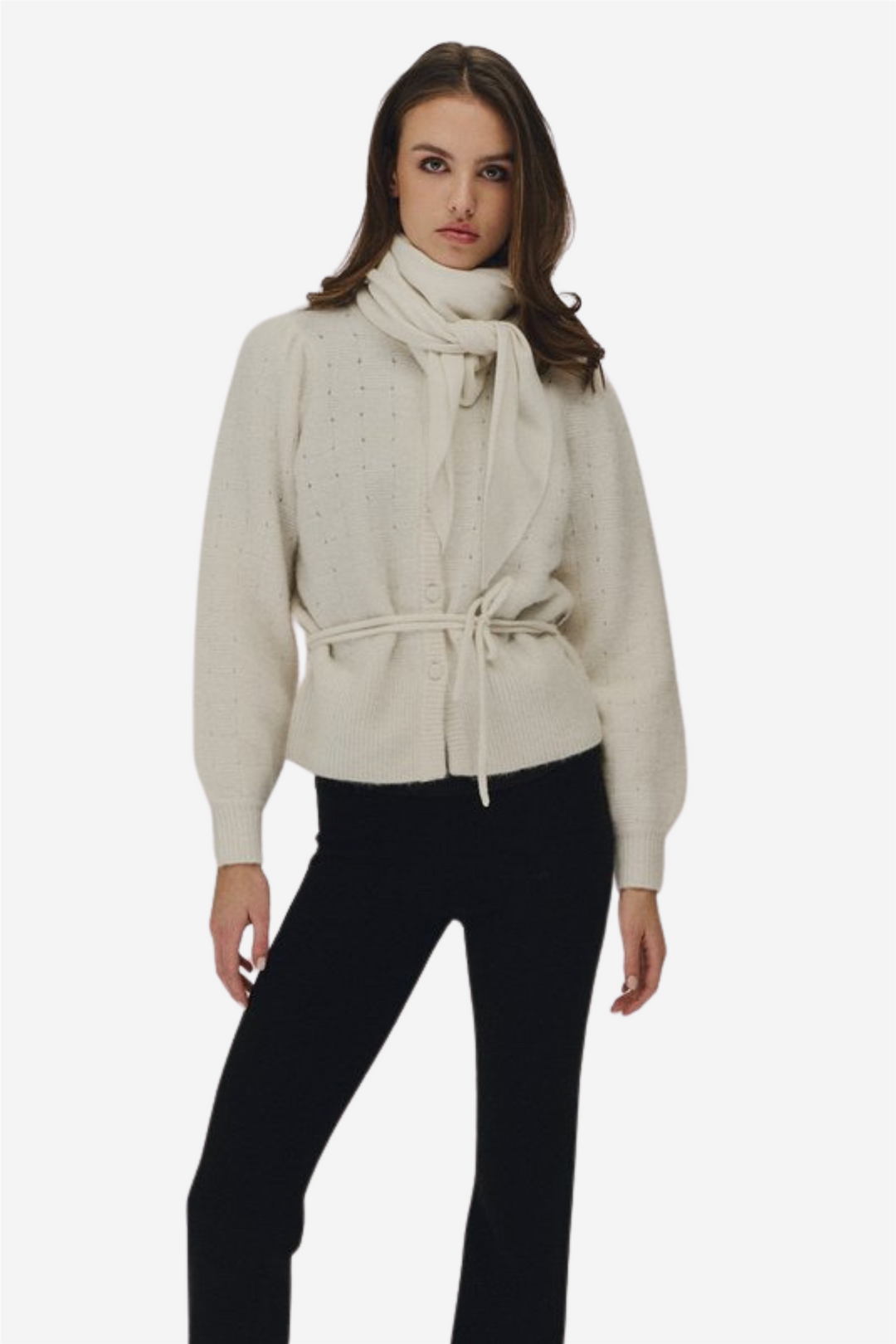 ella&il Tilbehør Ronja Cashmere Scarf Cream