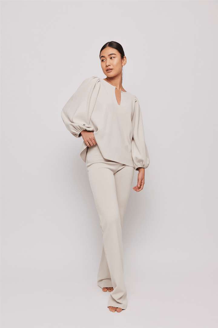 Ella & il Topper & t-skjorter Allie Ray Top Beige