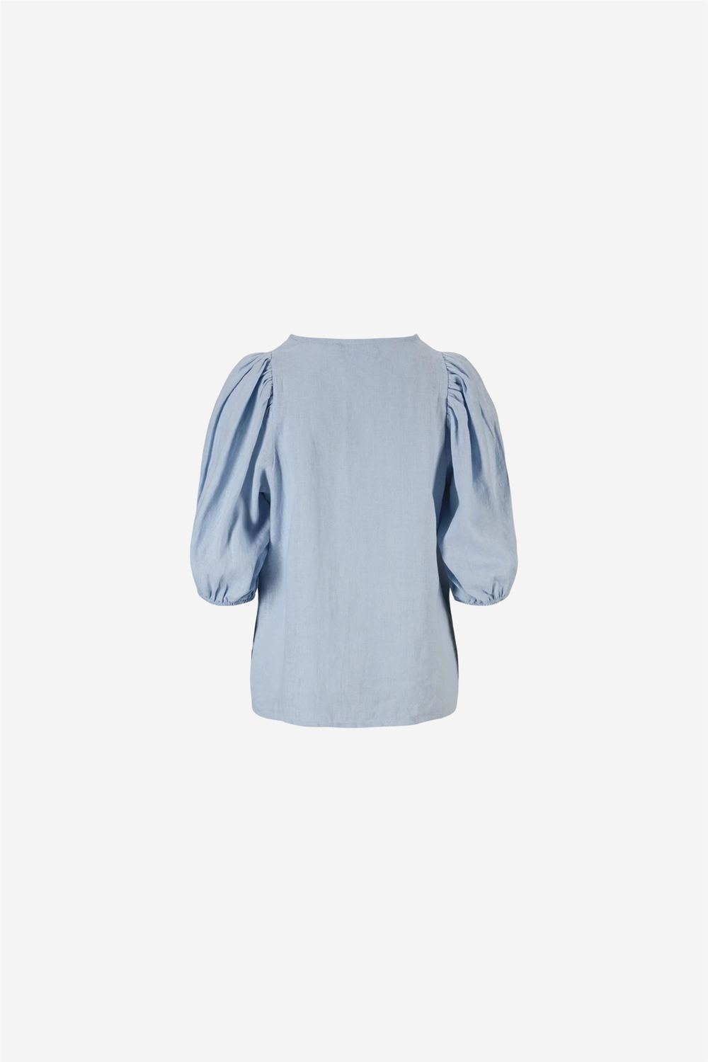 ella&il Topper & t-skjorter Anna Linen Top Kentucky Blue