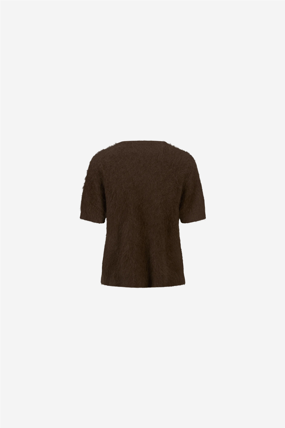 ella&il Topper & t-skjorter Emmy Brushed Tee Brown