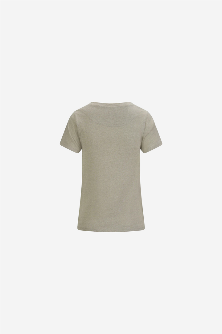 ella&il Topper & t-skjorter Jane Linen Tee Sand