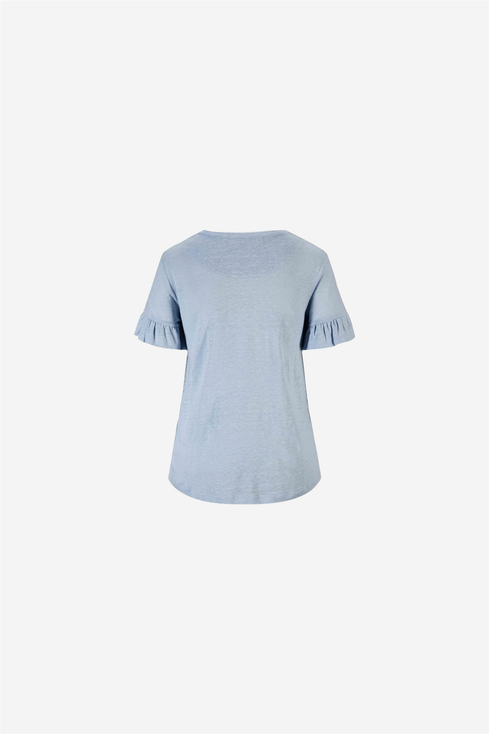 ella&il Topper & t-skjorter Lara Linen Tee Kentucky Blue