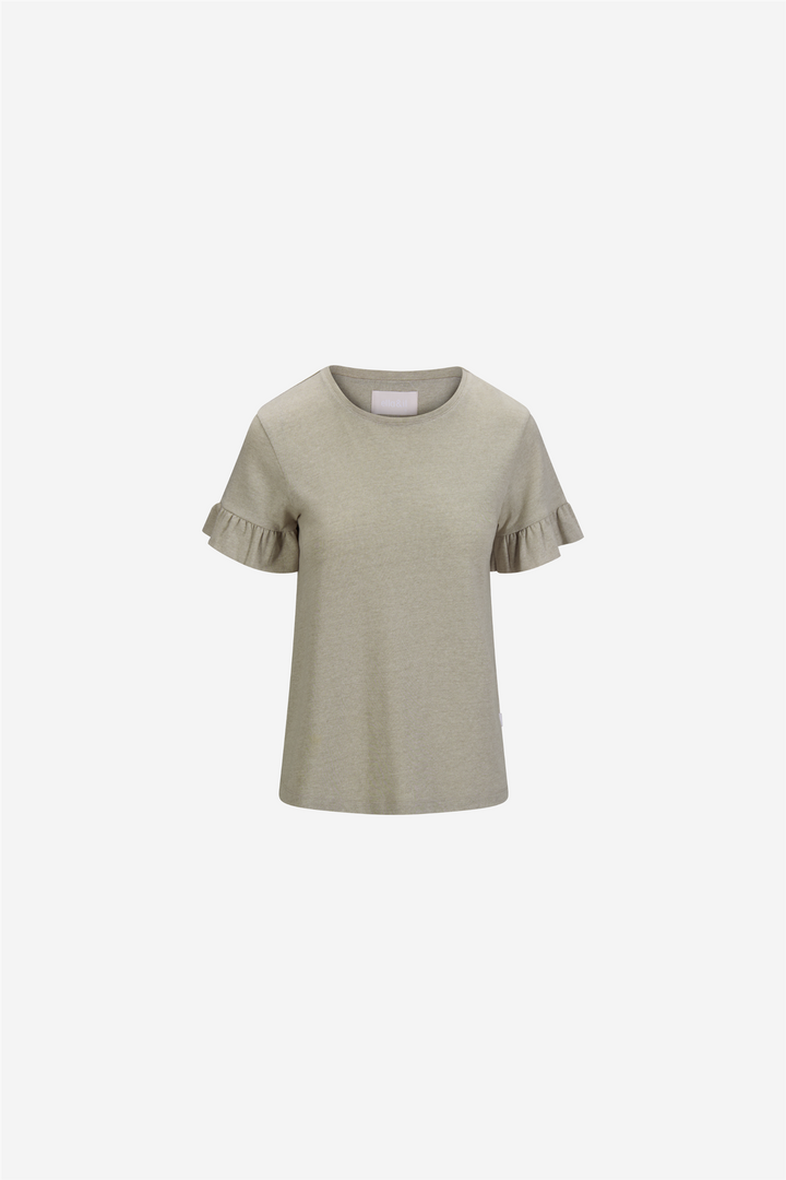 ella&il Topper & t-skjorter Lara Linen Tee Sand