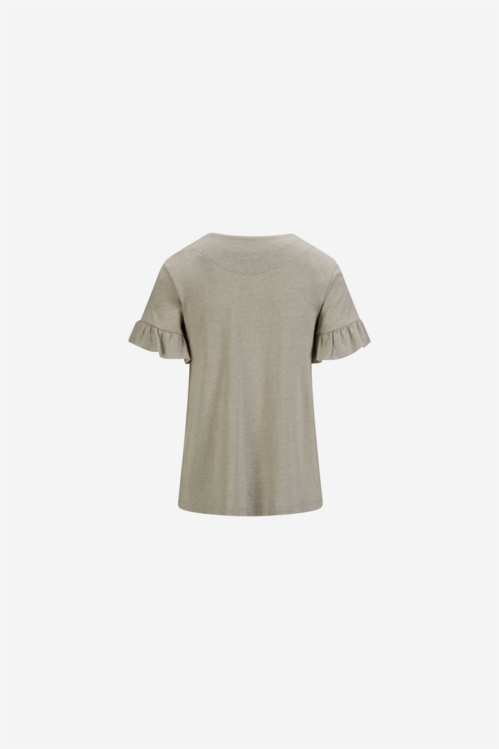 ella&il Topper & t-skjorter Lara Linen Tee Sand