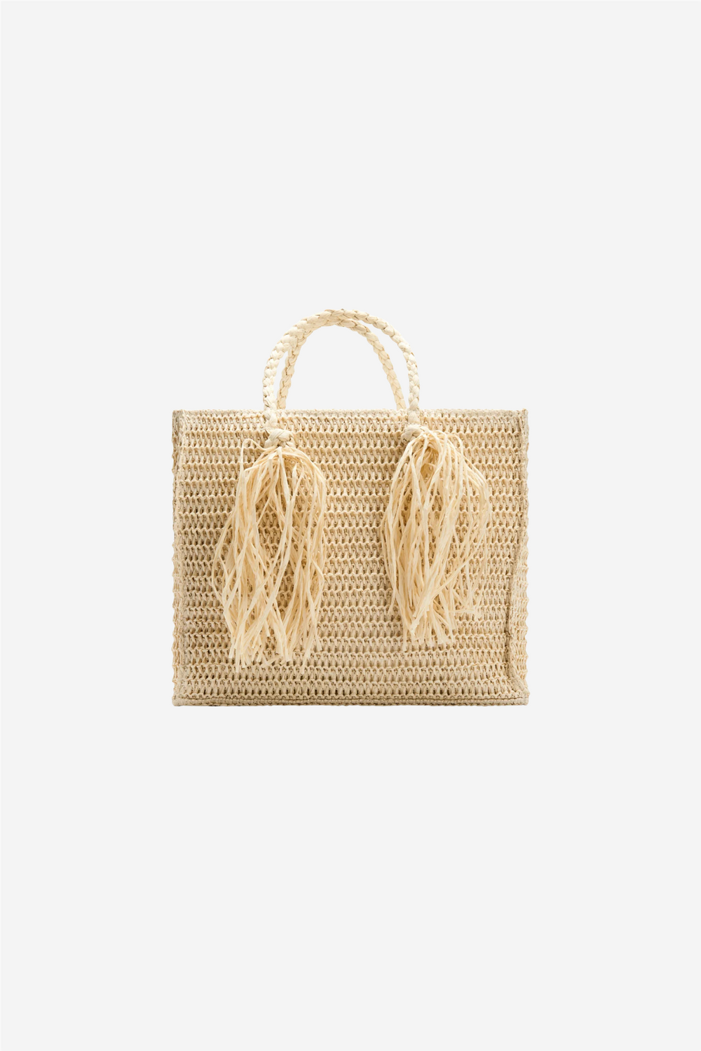 ella&il Vesker Rikke Straw Bag Beige