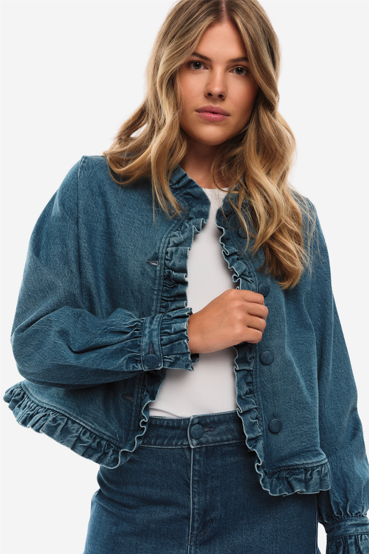 ella&il Yttertøy Betty Denim Jacket Denim Medium Wash
