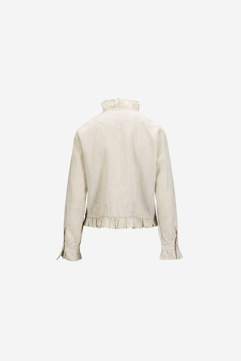 ella&il Yttertøy Betty Linen Jacket Beige Melange