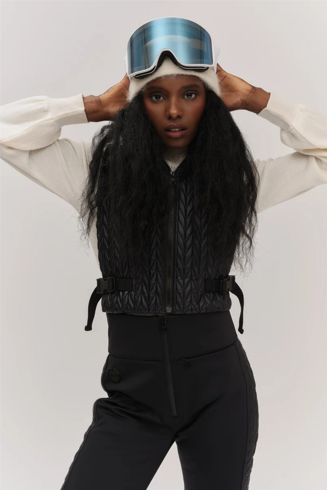 ella&il Yttertøy Bonnie Braided Down Vest Black