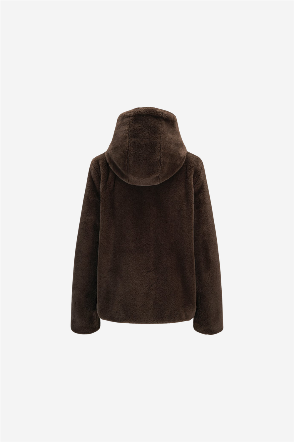 ella&il Yttertøy Charlie Fake Fur Jacket Brown