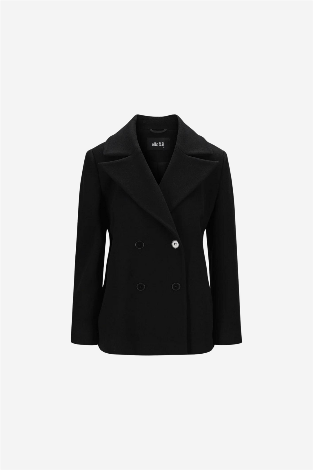 ella&il Yttertøy Fam Coat Black