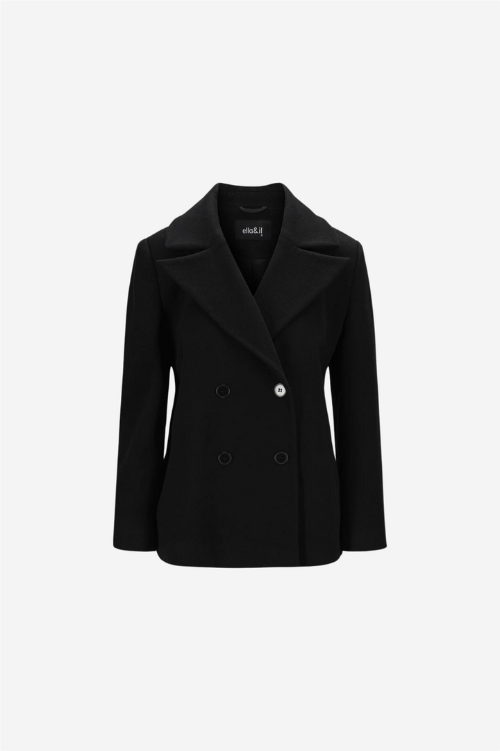 ella&il Yttertøy Fam Coat Black