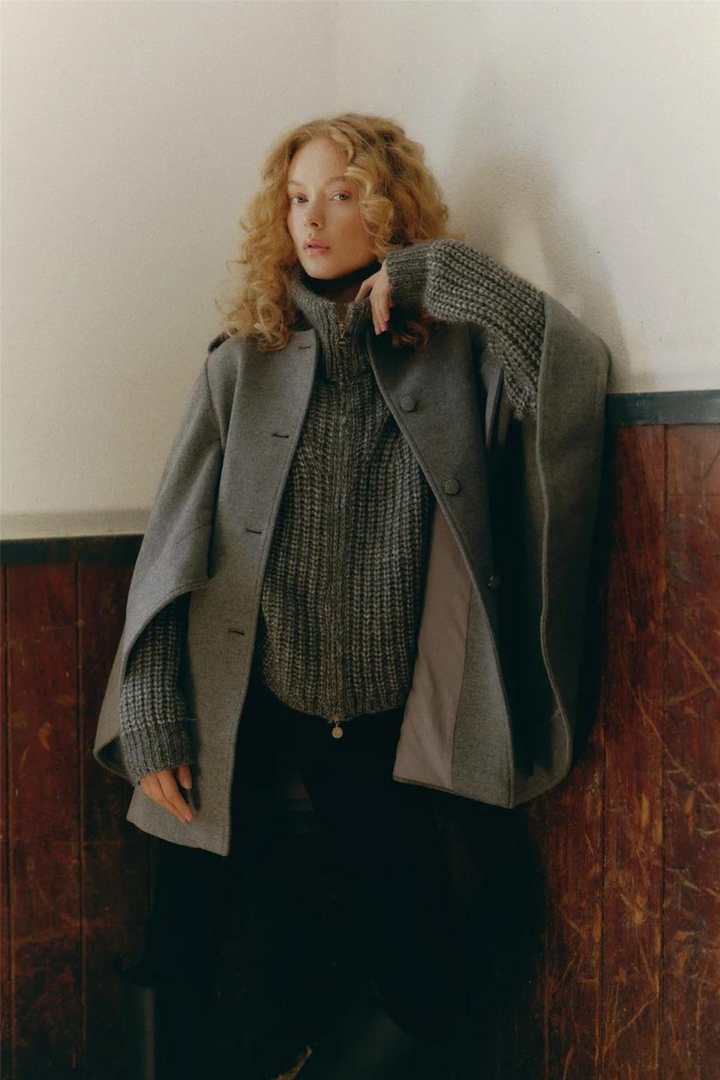 ella&il Yttertøy Marian Coat Light Grey