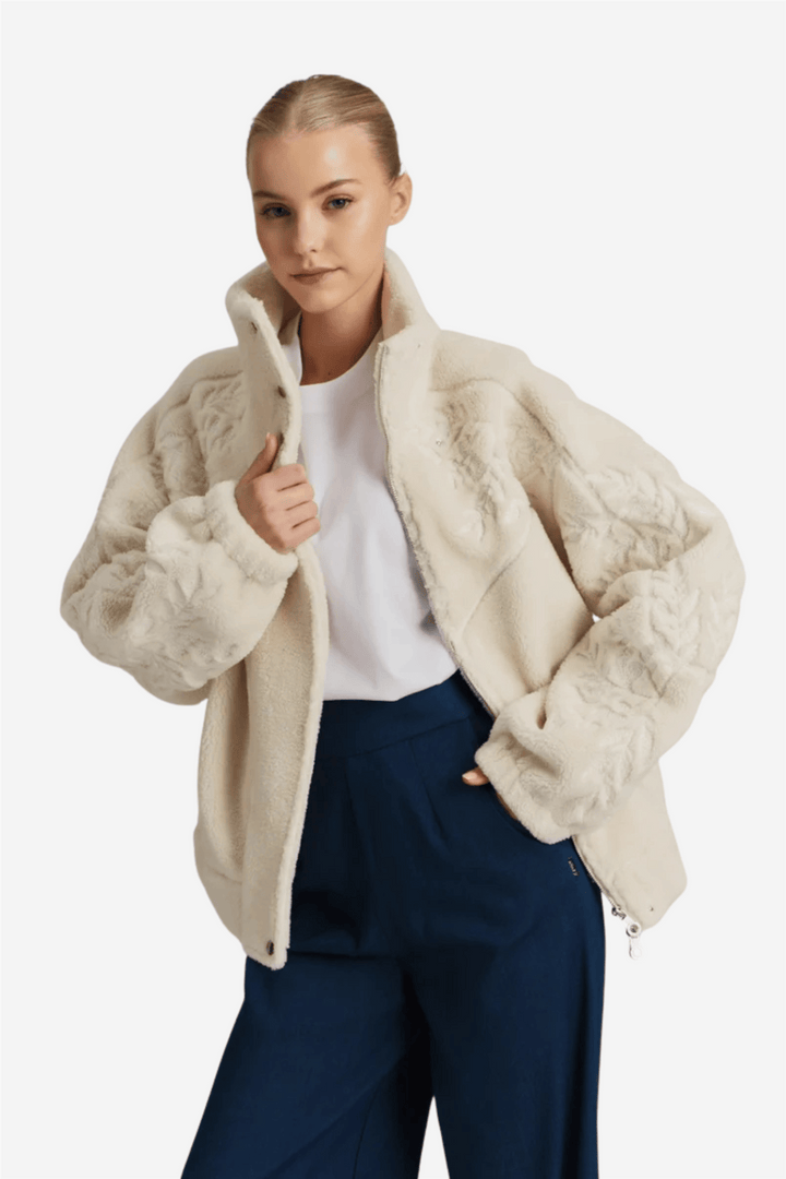ella&amp;il Yttertøy Ronya Fleece Jacket Cream
