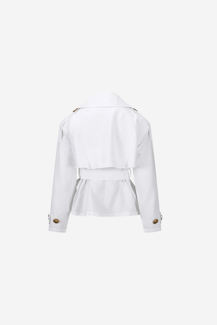ella&amp;il Yttertøy Tilla Linen Jacket White