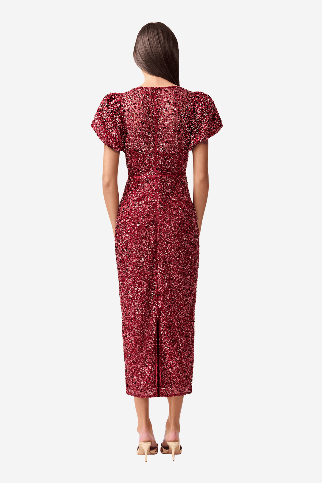 Elliatt Kjoler & jumpsuits Carmen Midi Dress Berry