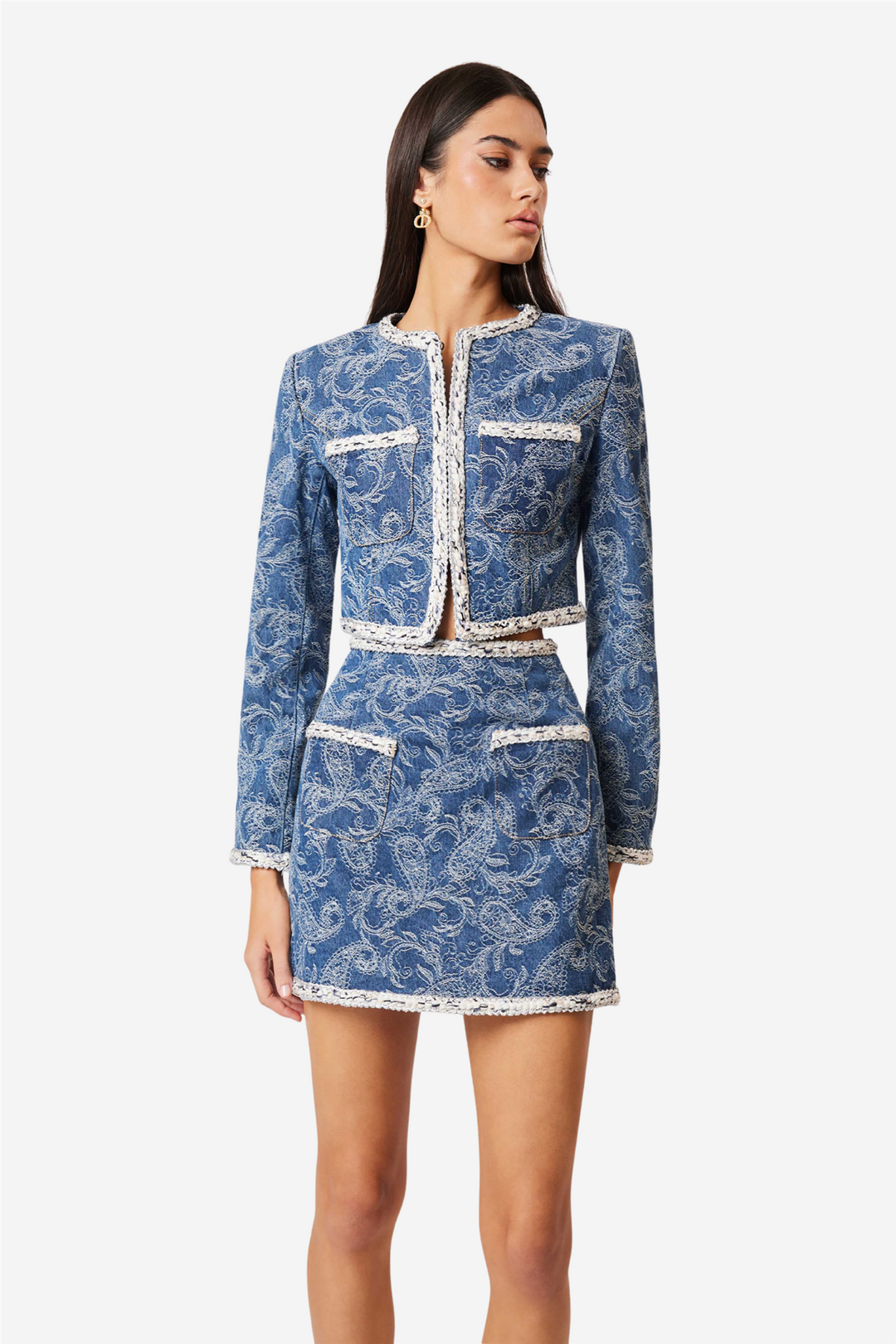 Elliatt Kjoler & jumpsuits DENVER DENIM SKIRT BLUE