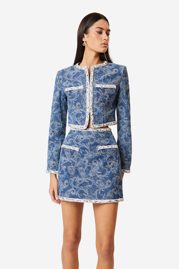 Elliatt Kjoler & jumpsuits DENVER DENIM SKIRT BLUE