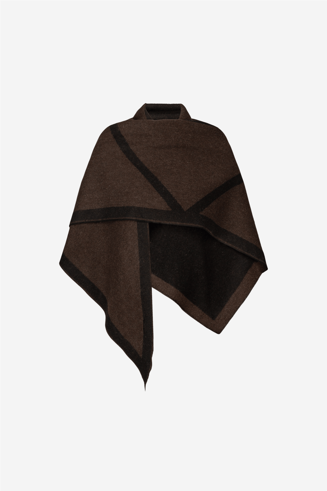 Envelope 1976 Tilbehør Triangle Scarf Tobacco/Black