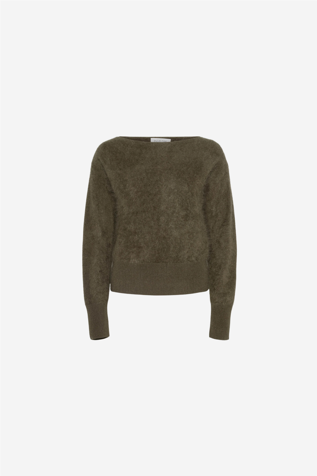 Envelope1976 Genser & Cardigan Cloud Knit Dark Olive