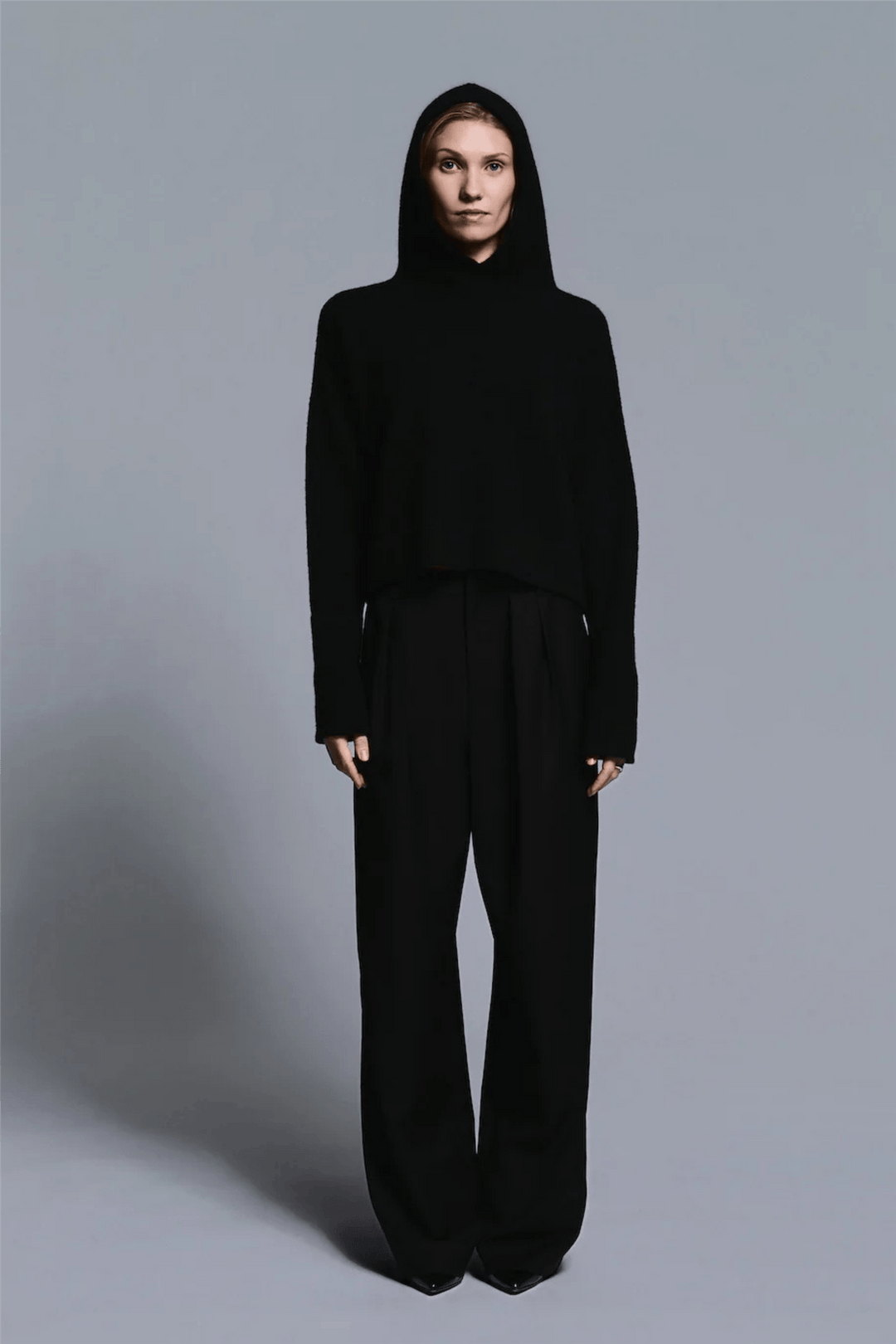 Envelope1976 Genser &amp; Cardigan Everyday Hoodie Black