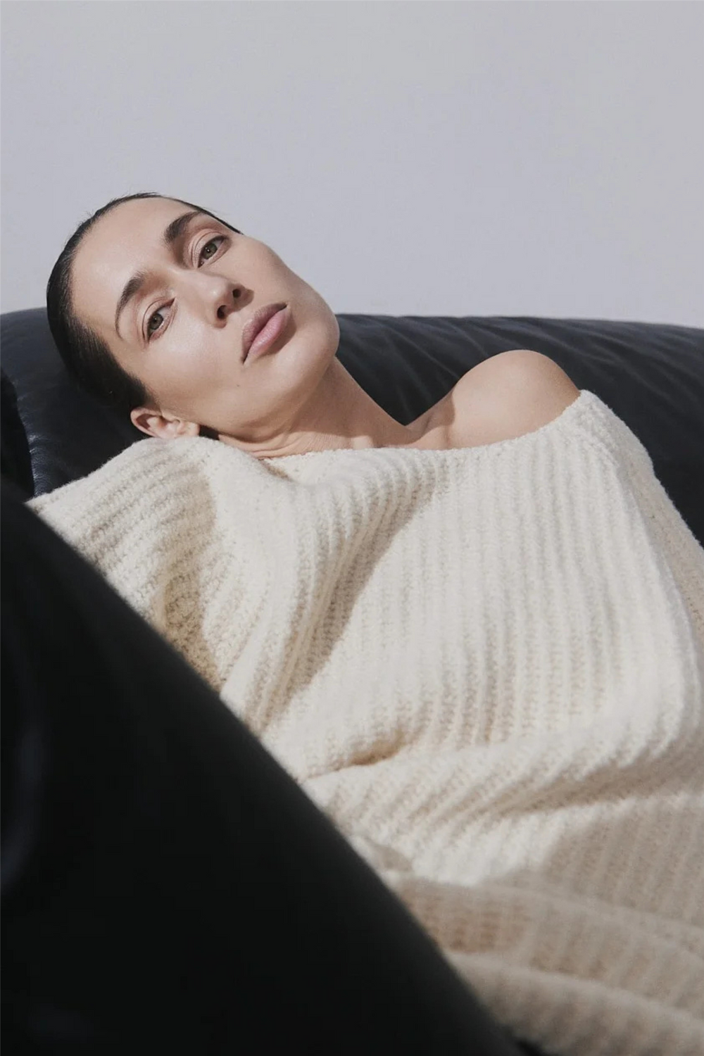 Envelope1976 Genser & Cardigan Stavern Knit Cream