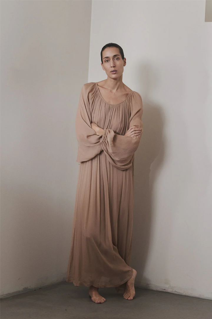 Envelope1976 Kjoler & jumpsuits Como Dress Warm Taupe