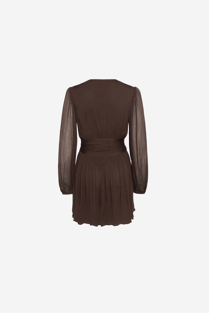 Envelope1976 Kjoler & jumpsuits Riviera Dress Short Dark brown