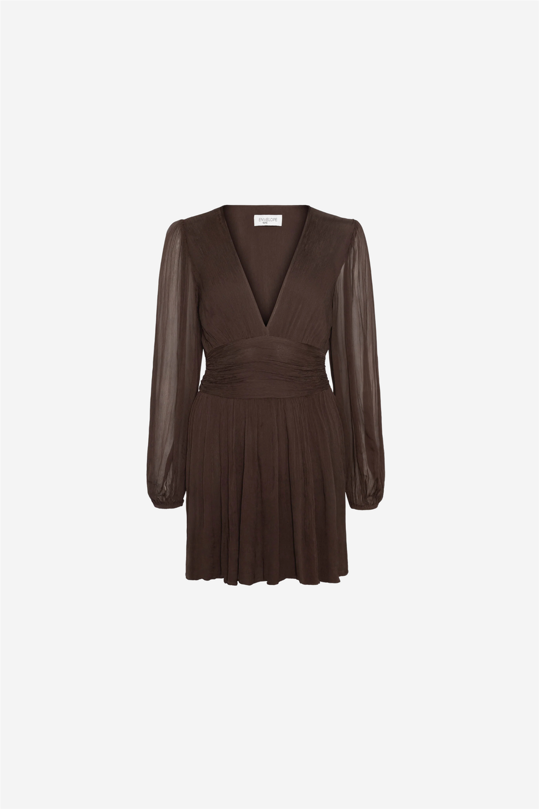 Envelope1976 Kjoler & jumpsuits Riviera Dress Short Dark brown