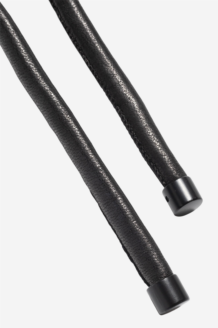 Envelope1976 Tilbehør Cord Belt Leather Black