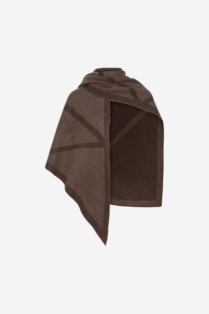 Envelope1976 Tilbehør Triangle Scarf Tobacco/Cacao