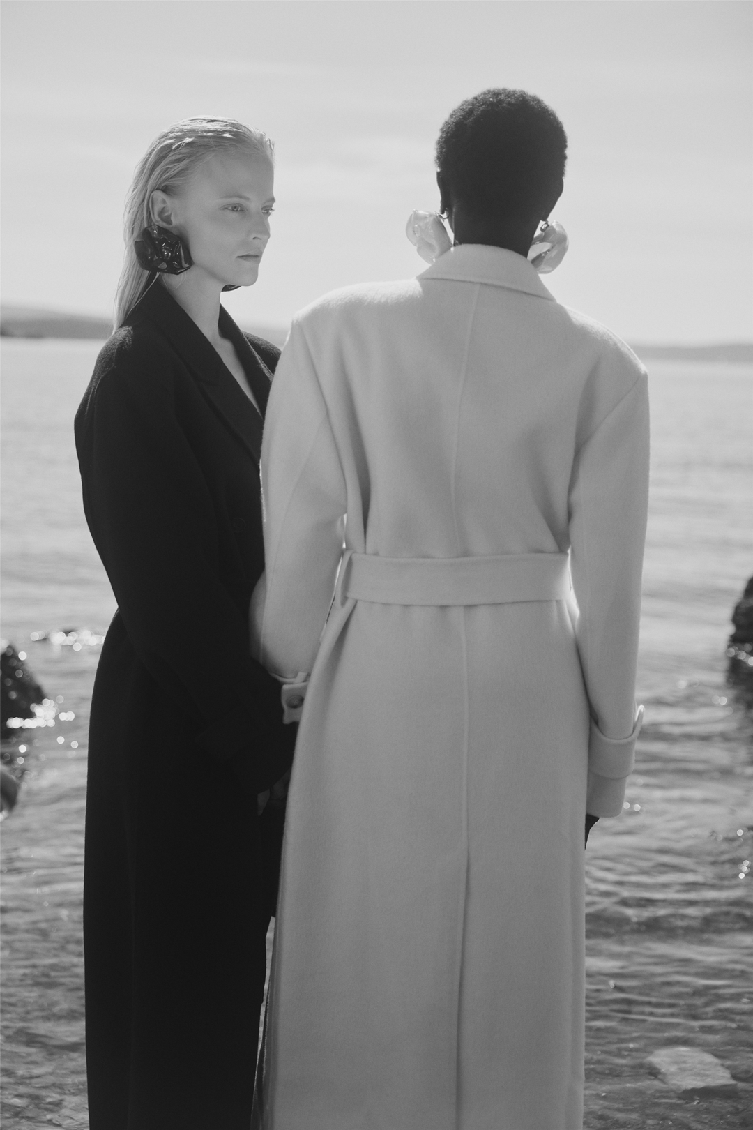 Envelope1976 Yttertøy Saville coat Black