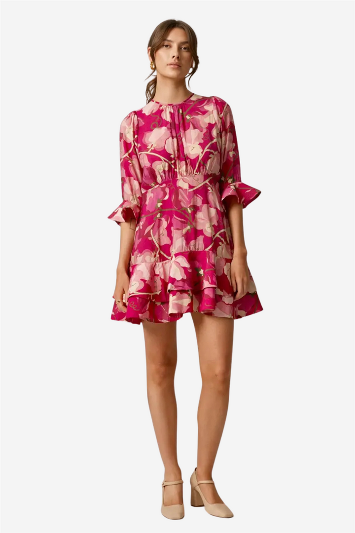 Viscose Mini Dress Amour