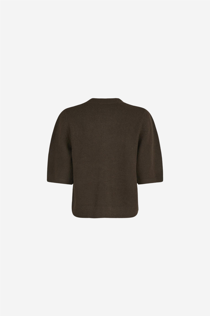 Elmira Knit Cardigan Chocolate Brown