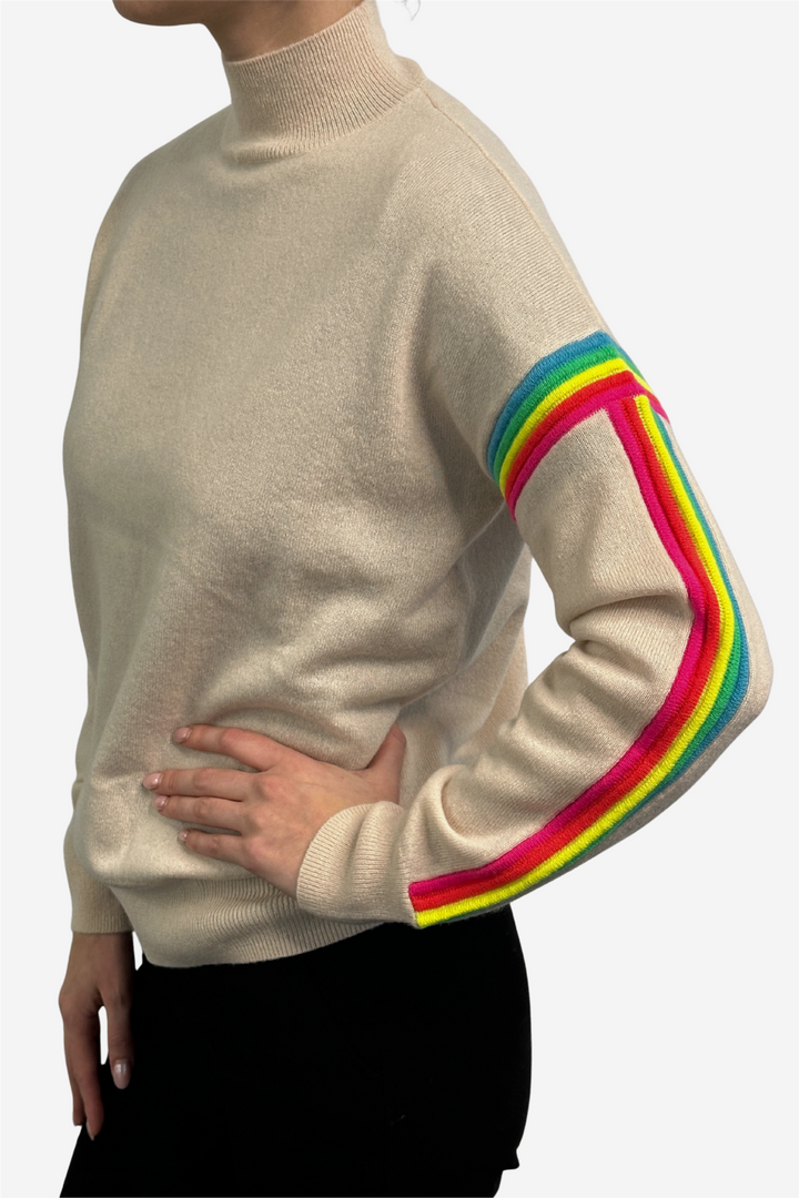 Mock Neck Sweater Sable
