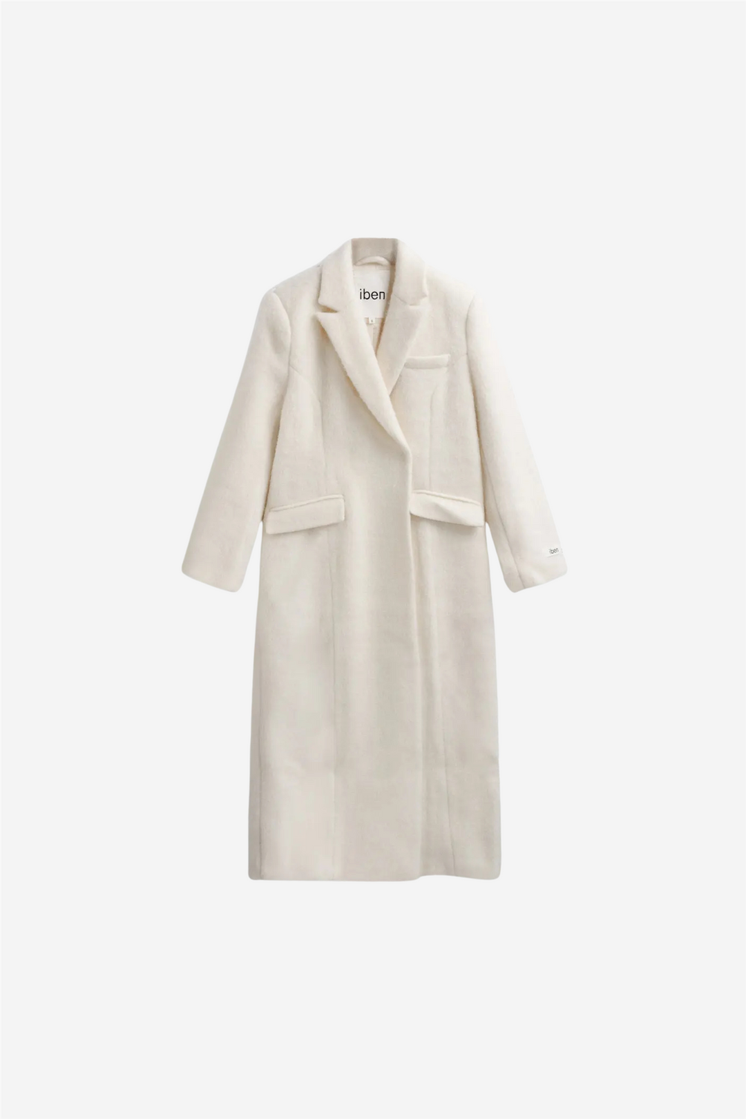Plush Coat Off White