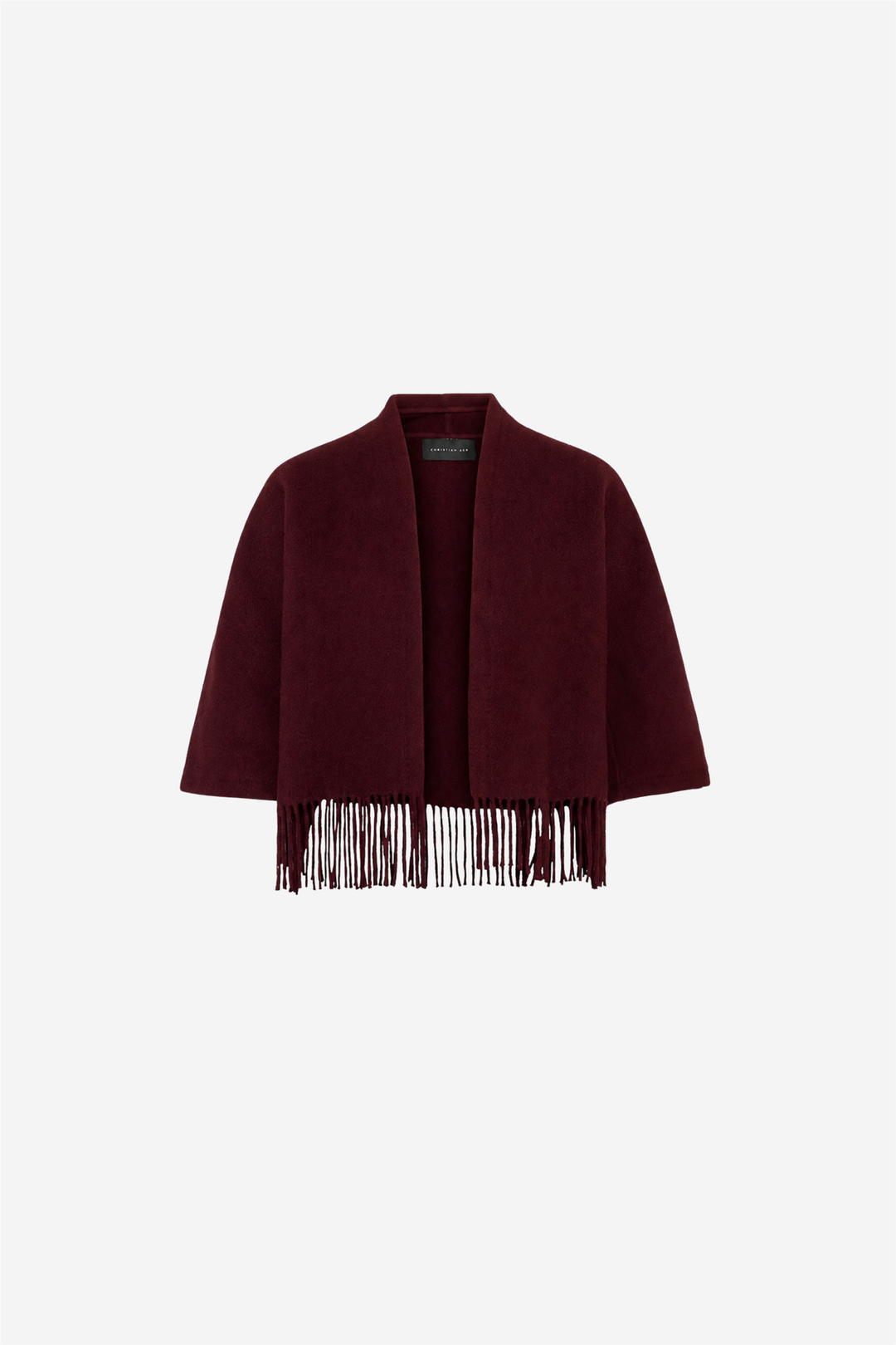 Keyla Lambswool Jacket Burgundy