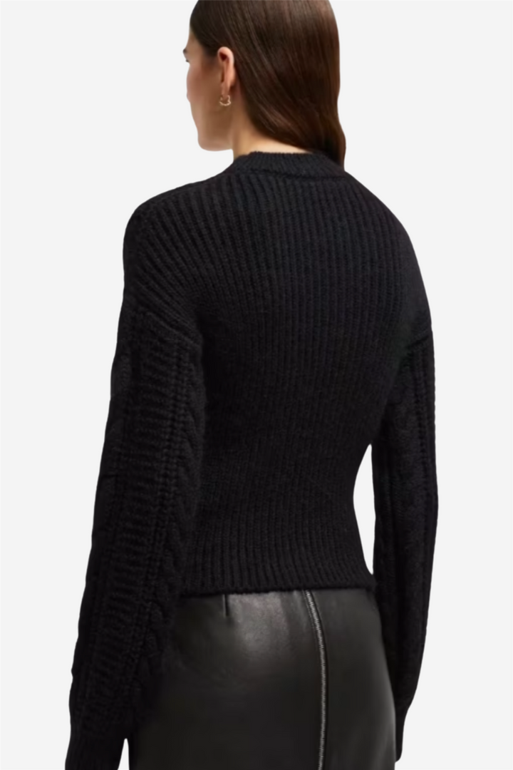 Dolcevita Wool Sweater Black