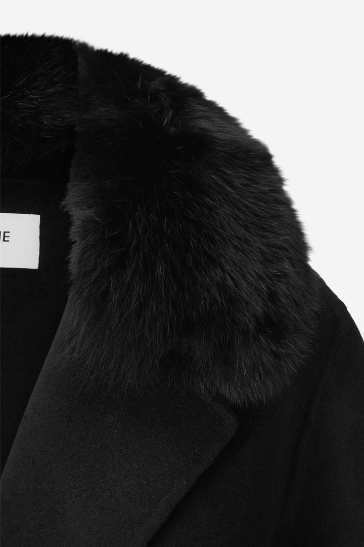 Marta Coat Maxi Black