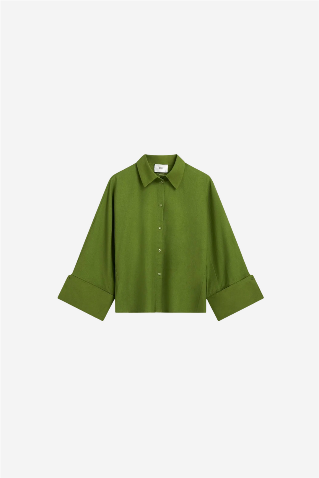 Atari Linen Shirt Leaf Green
