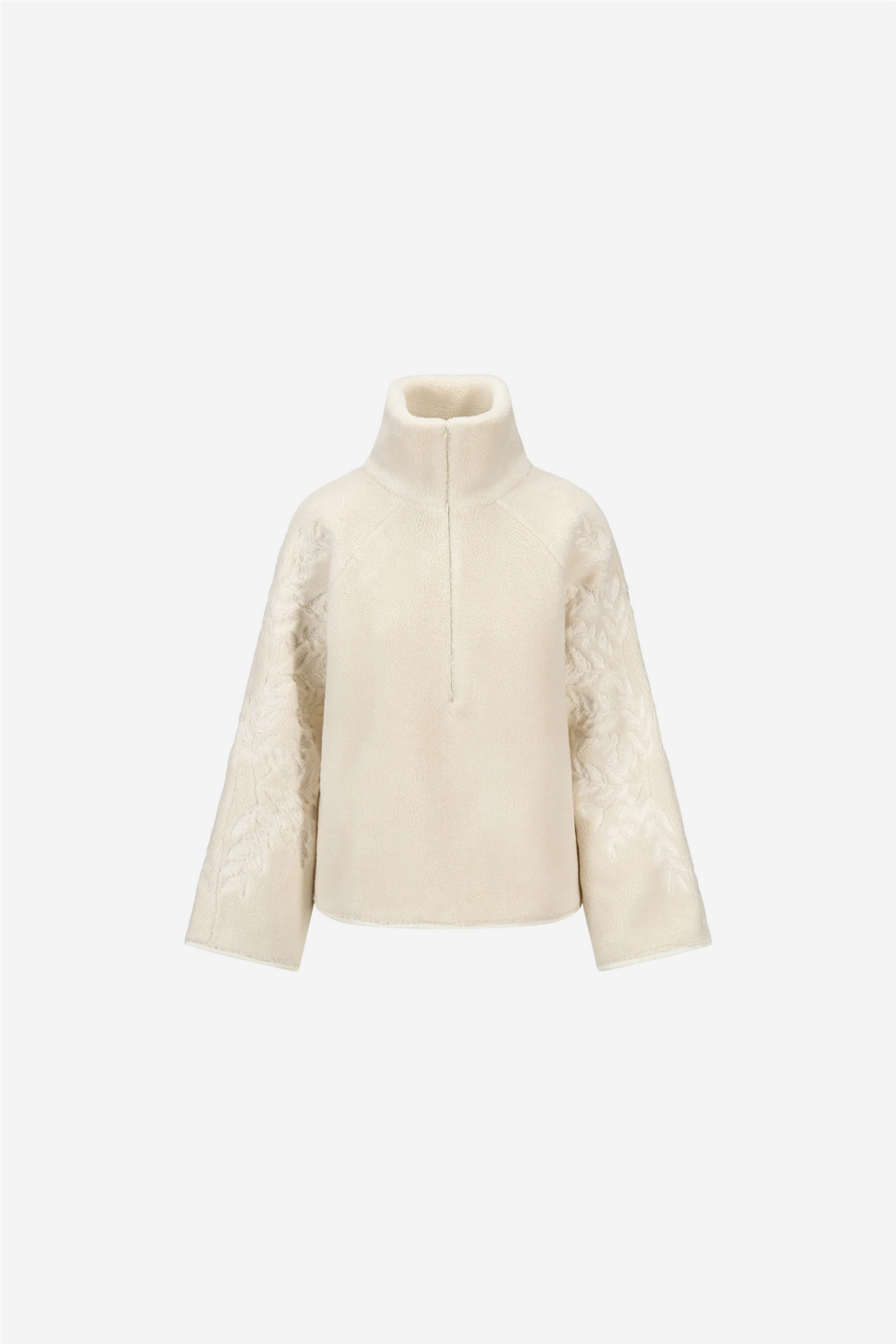 Enya Fleece Half Zip Cream
