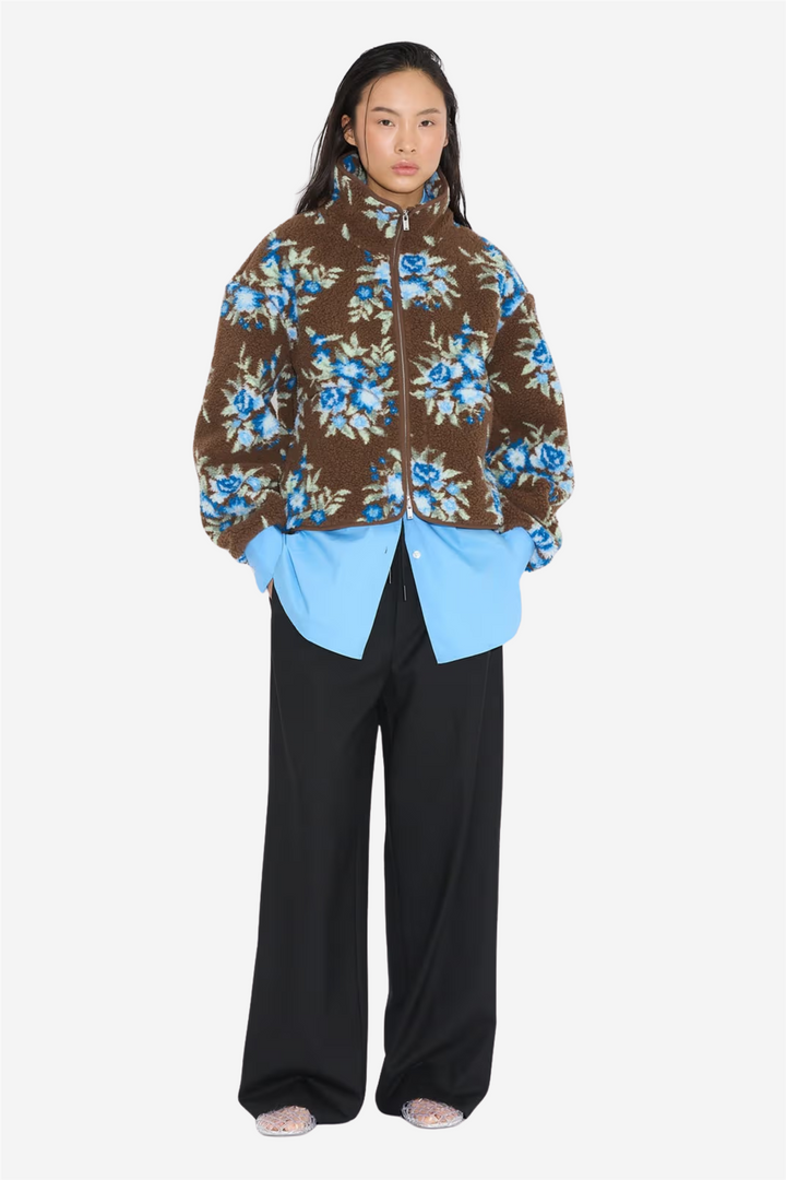 Rype Fleece Jacket Brown Mix