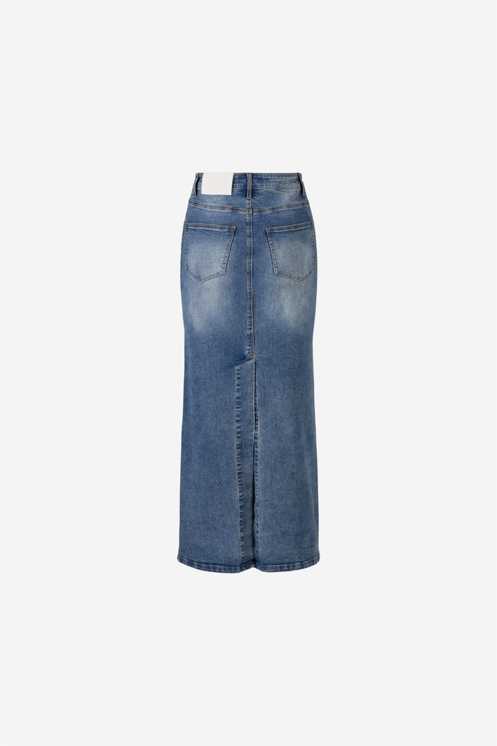 Kris Blue Denim Skirt Blue Denim