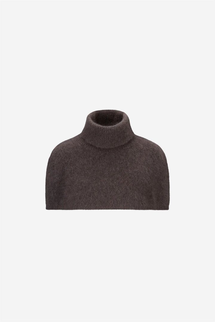 Sylvia Chunky Neck Dark Brown