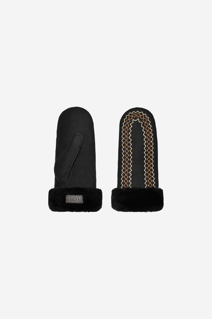 Atherson Embroidered Black