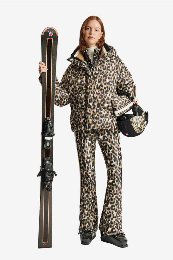 Ada Jacket Leopard Flou Savane