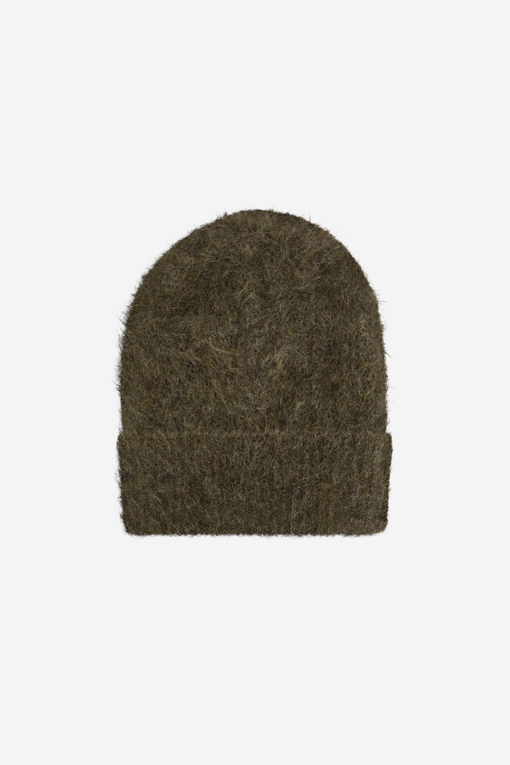 Silje Chunky Hat Moss Green