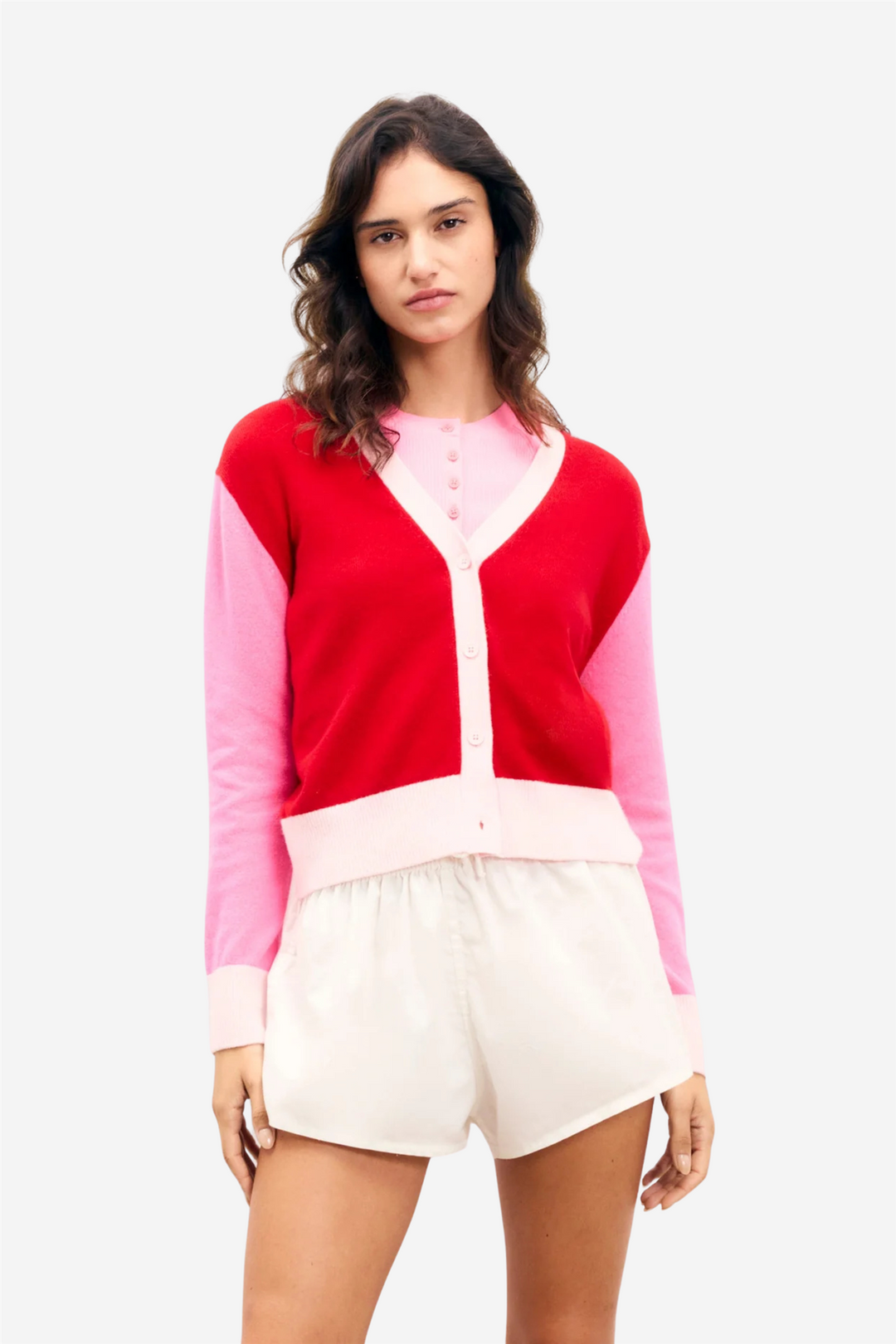 From Future Genser & Cardigan Cardigan Passion Red